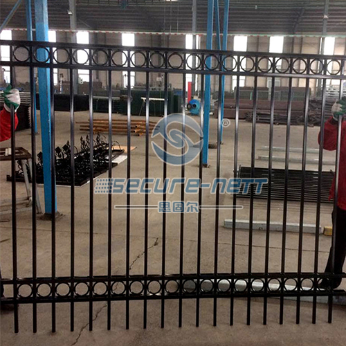  Chinese welded polyester coating ornamental iron railings