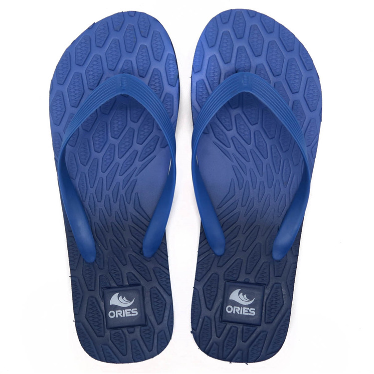 Zapatillas de playa de PE con plantilla de masaje gradiente de moda AH-20PSM003
