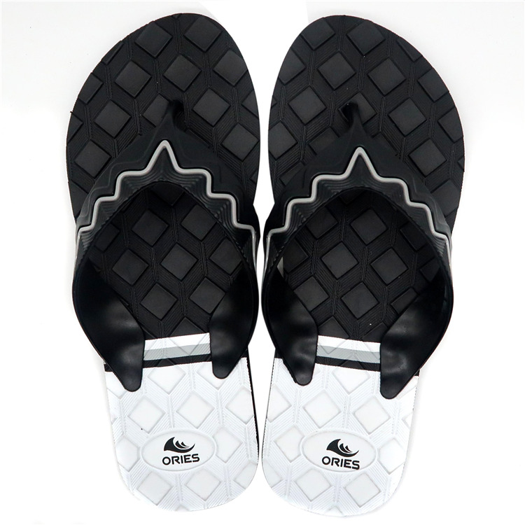 AH-9P060 Venta caliente Masaje Sole V Correa Promocional PE Zapatillas de playa