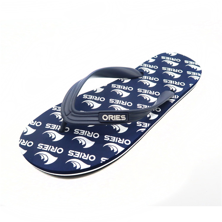 Zapatillas de playa de EVA al por mayor del logotipo de encargo del nuevo diseño AH-9E042