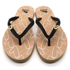 AH-9P069 Chanclas de moda con estampado de corazón de amor para mujer V Correa PE