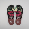 AH-9P110 Los Angeles Flamingo Printing Beach Summer Flip Flops imperméables