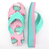 AH-9P094 Ories Lovely PE Flip Flops Zapatillas de verano para niños de tacón alto