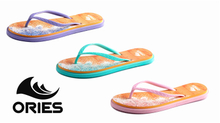 AH-9E011 Multi Color Printing Anti-Skid V Strap Women EVA Flip-Flops