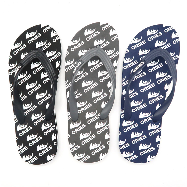 Zapatillas de playa de EVA al por mayor del logotipo de encargo del nuevo diseño AH-9E042