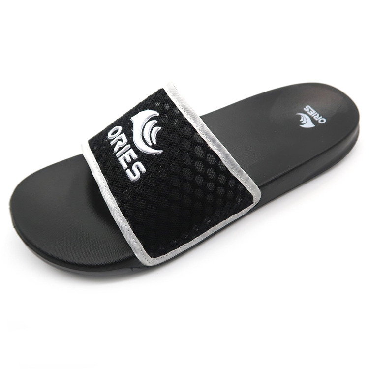 AH-9E098 Sandales à glissière pour femmes avec logo personnalisé de haute qualité