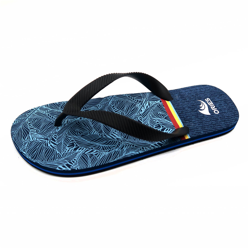 AH-20E003 Tongs de plage d'été à motif de fleurs pour femmes