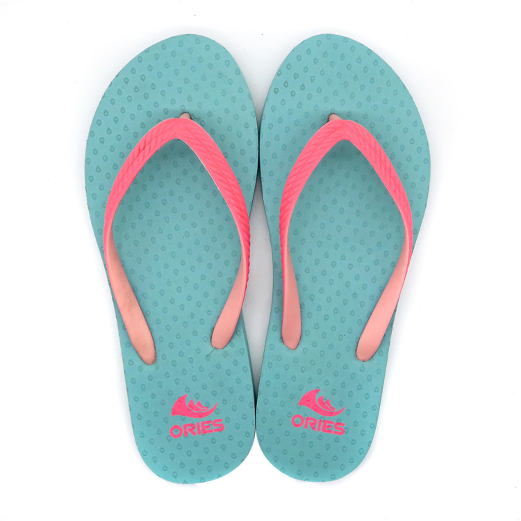 AH-9P061 Chanclas de PE con correa en V cómodas opcionales multicolores con estilo para mujer