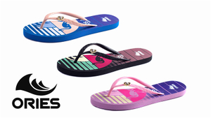 AH-9P110 Los Angeles Flamingo Printing Beach Summer Chanclas impermeables