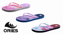 AH-9P111 Beautiful Flamingo Printing Beach Summer Women PE Flip Flop