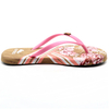 AH-9E007 Vente Chaude Impression Anti-dérapante V Strap Women EVA Flip-Flops