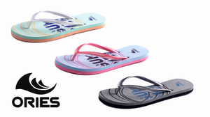 Zapatillas de playa antideslizantes con estampado de letras AH-9E130