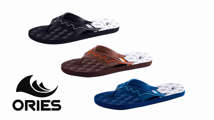 AH-9P060 Venta caliente Masaje Sole V Correa Promocional PE Zapatillas de playa