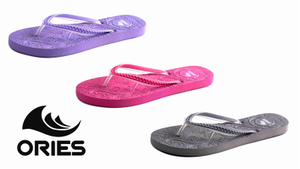 AH-9P101 Chanclas de moda antideslizantes de verano de color sólido para niñas PE