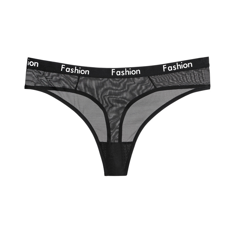 Custom Logo Wholesale sexy girls Ladies Gray G-string Panty Seamless Thong underwear For Women