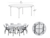 5' Round Table