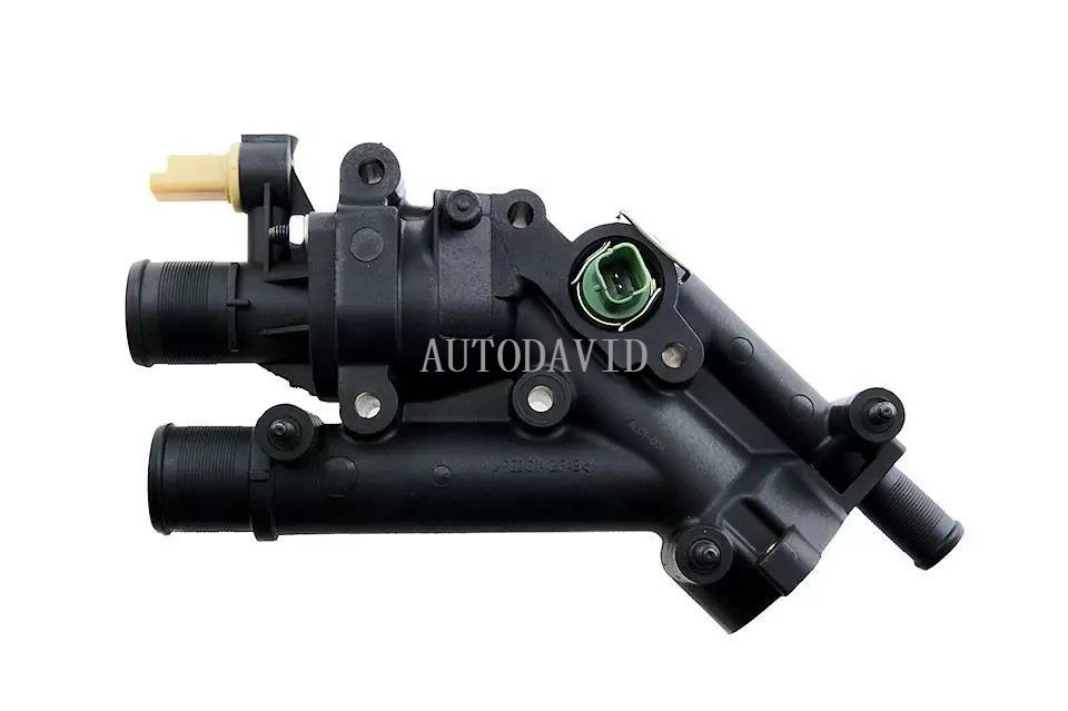 نظام التبريد مجموعة ترموستات شفة المياه لبيجو 307 308 406 407 508 سيتروين C5 2.0 OEM: 1338AV 1338E4 9687927980 9645162480 9648542680 HS02-021-006