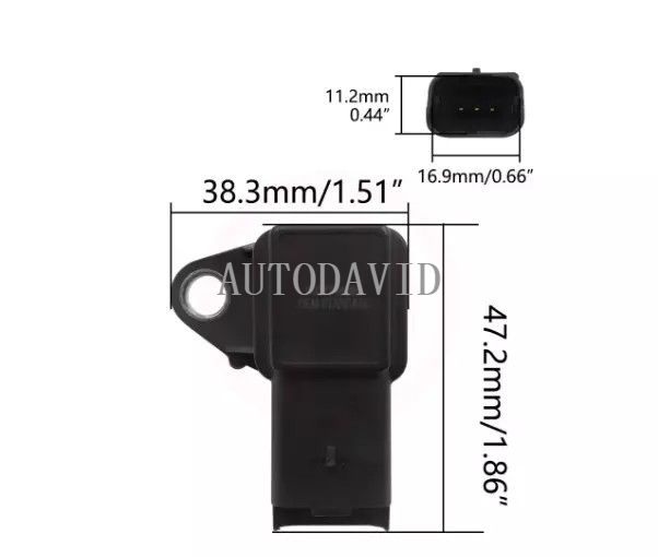 مستشعر ضغط الهواء لبيجو 406 607 806 807 خبير، 2.0-2.2، محرك [DW10ATED4] OEM: 19207T 9631716680 079800-4480 HS02-027-010