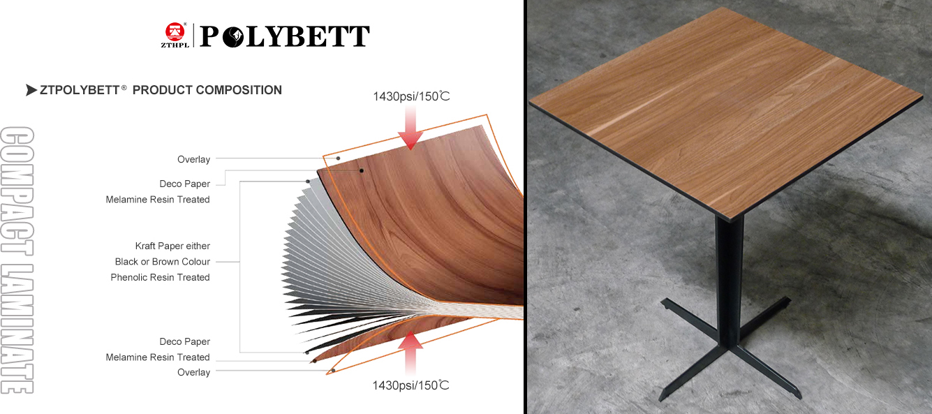 compact laminate board table የታመቀ የማጣሪያ ሰሌዳ ሰሌዳ ጠረጴዛ