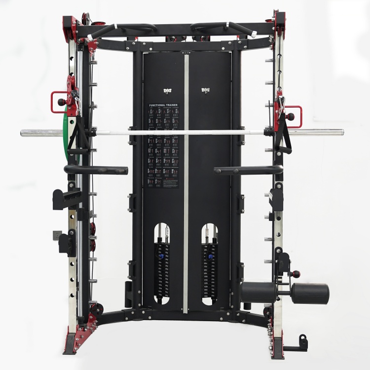 All-In-One Home Gym Functional Trainer & Power Rack Entrenador funcional de gimnàs a casa tot en un i Power Rack