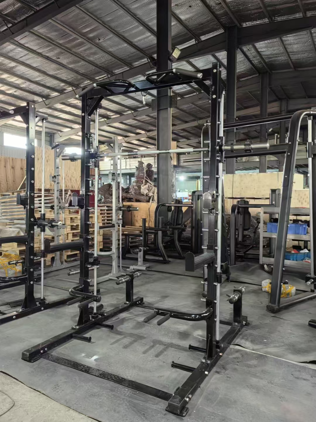 XYSFITNESS XYH9021 Commercial Heavy-Duty Half Rack XYSFITNESS XYH9021 Mitjà bastidor comercial resistent