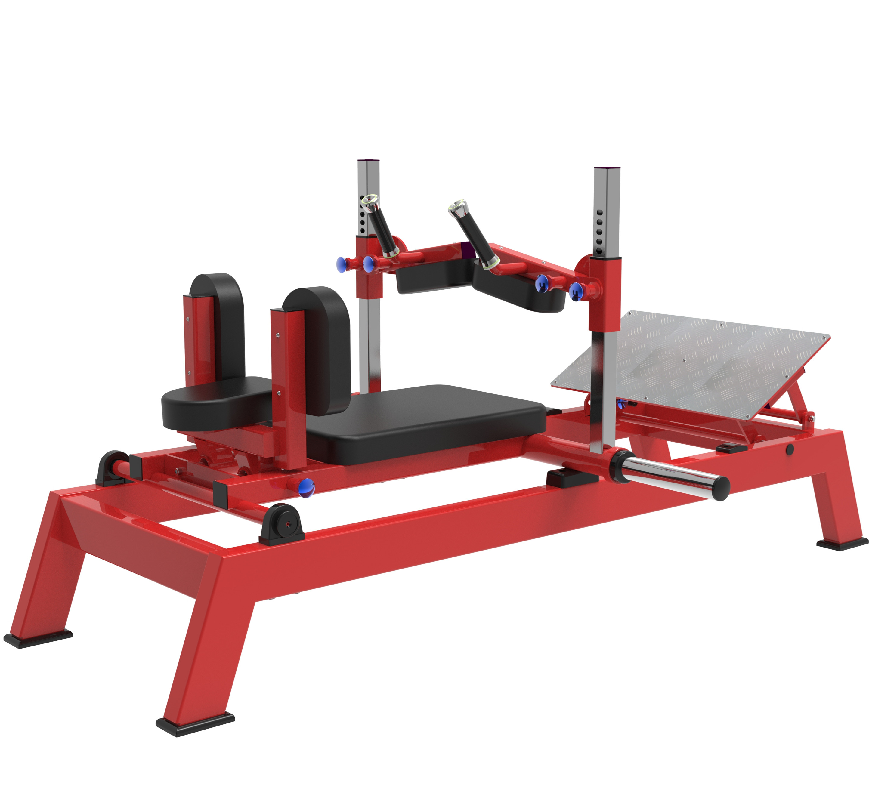 XYSFITNESS Professional Plate-Loaded Hip Thrust Machine XYSFITNESS Máquina profesional de empuje de cadera cargada con placas