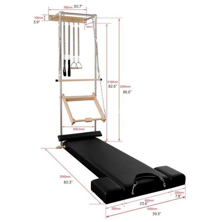 Professional Pilates Wall Unit2 Yunit ng Propesyonal na Pilates Wall2
