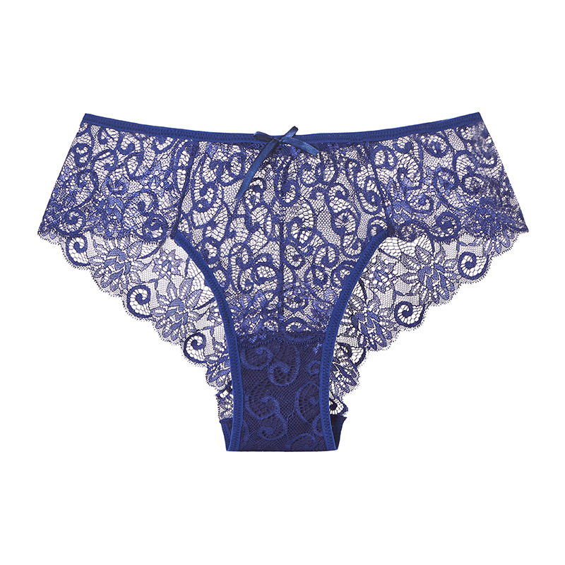 Manufactory High Quality Underwear Women Sexy Sheer Lace Female Transparent Mesh Panties Tanga Thong panties for ladies