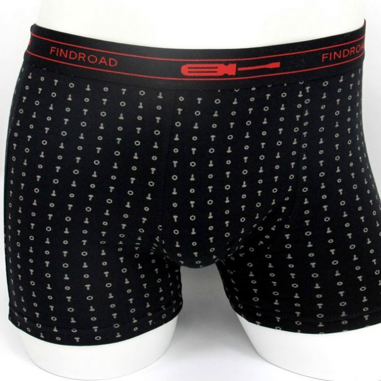 Brand Custom Waistband LOGO solid Cotton gay Men Boxer Briefs For Men underwear