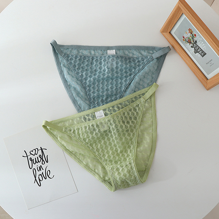 Wholesale underwear female lace breathable shorts summer women sexy panties