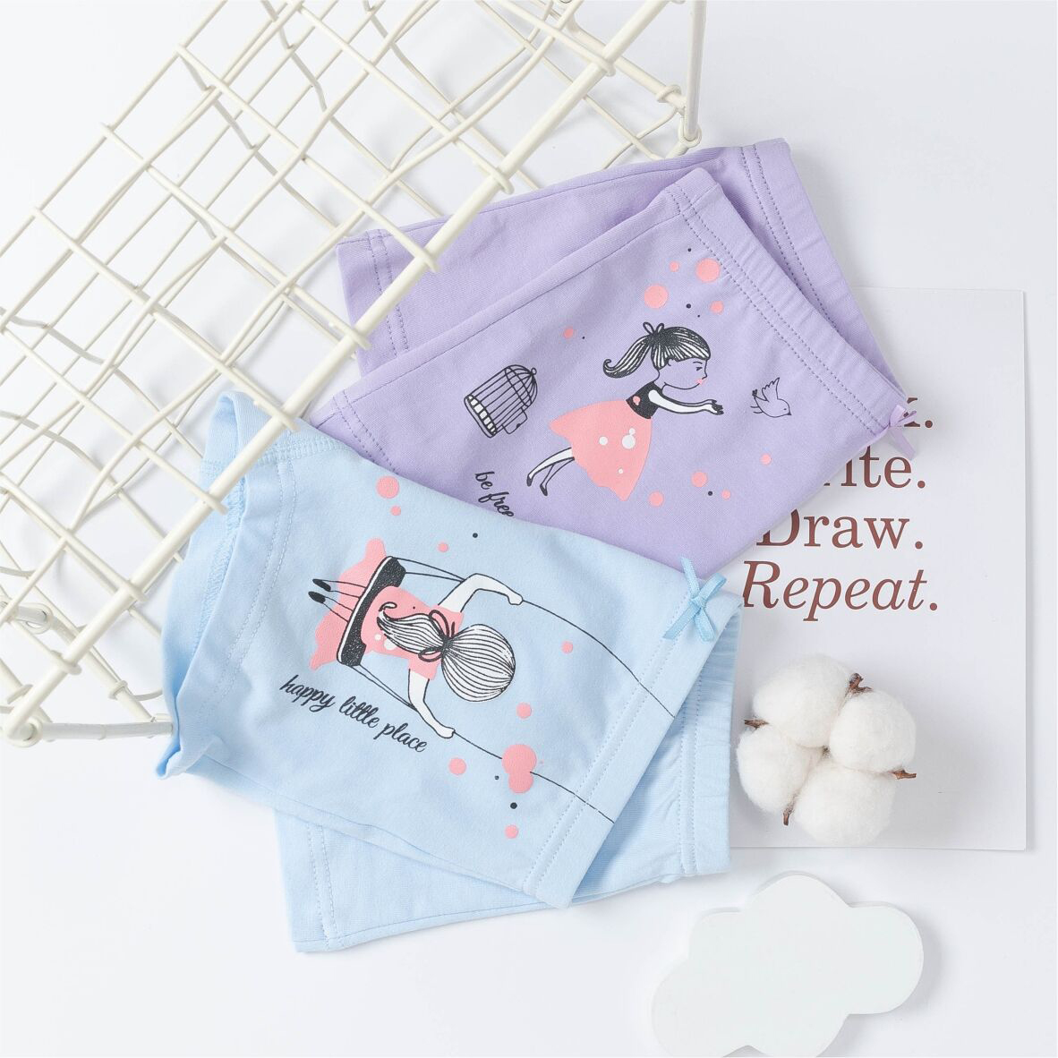 New Design Kids Boy Girl Underwear For Baby Children's Boxer Underpants Briefs Pants For 2-12 years old