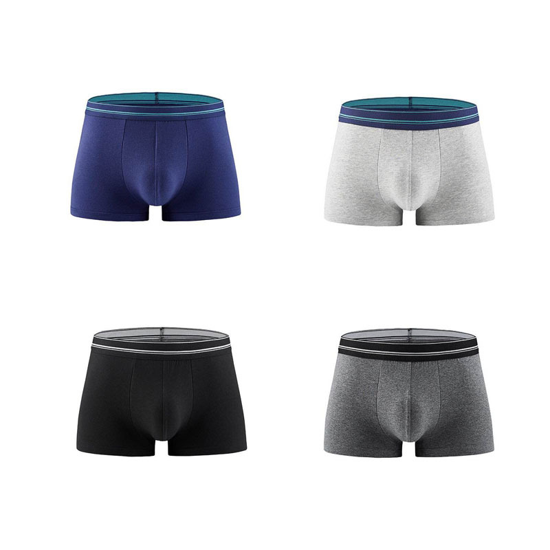Men's underwear high bounce breathable cotton boxers graphene shorts