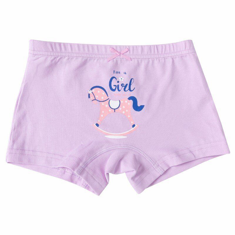 Hot sale Cute Cartoon Spandex Cotton Young Children Boxer Briefs Kids Underwear For Girls 2 pc / pack