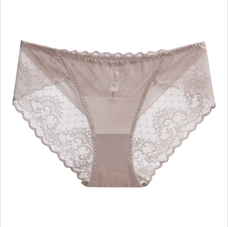 Wholesale traceless Seamless ladies Underwear Ice Silk Briefs Women Seamless Panties