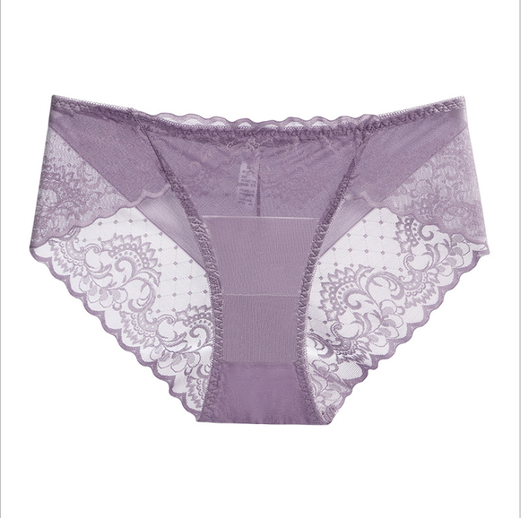 Wholesale traceless Seamless ladies Underwear Ice Silk Briefs Women Seamless Panties