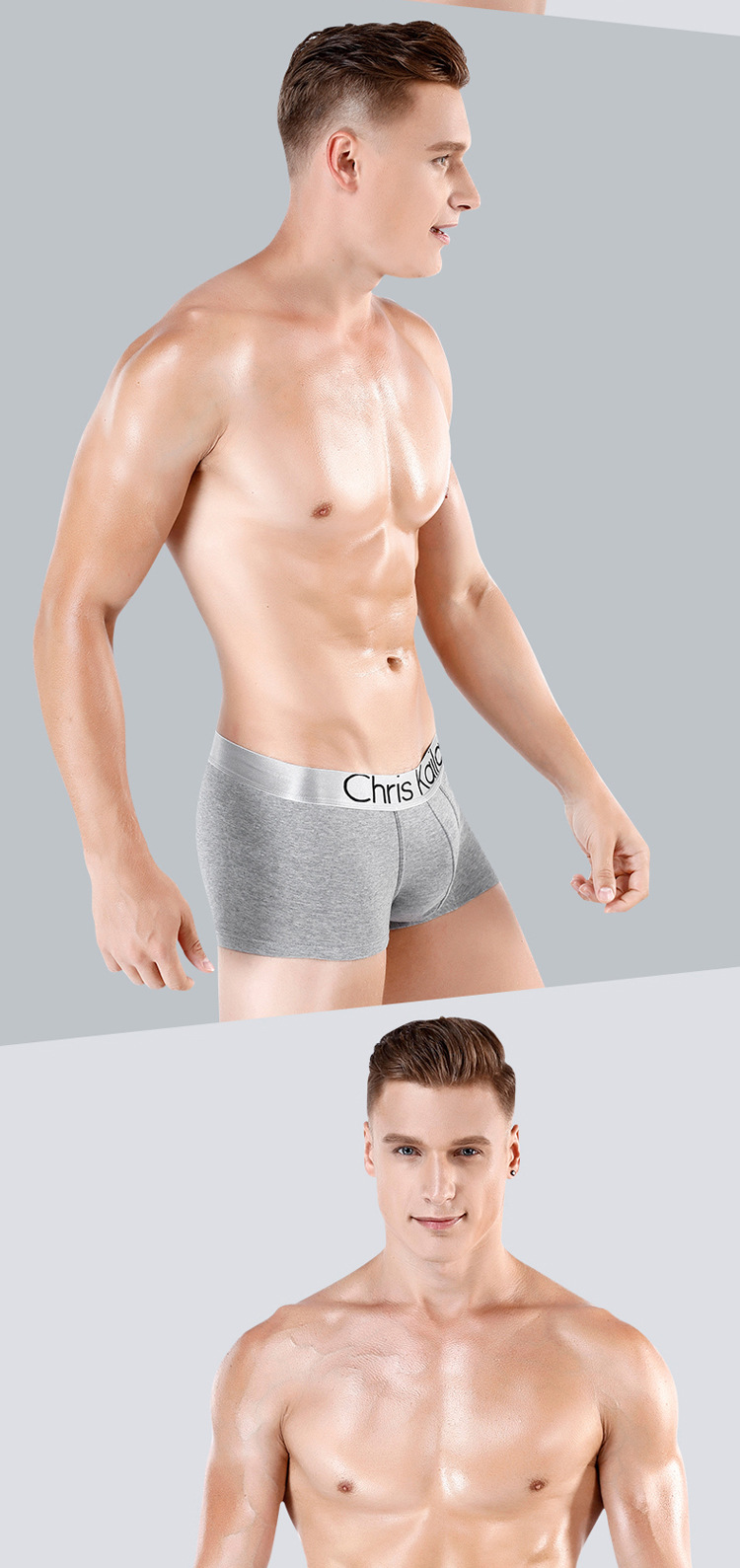 Wholesale custom ODM OEM boxer mens underwear sexy men's underwear men boxer briefs