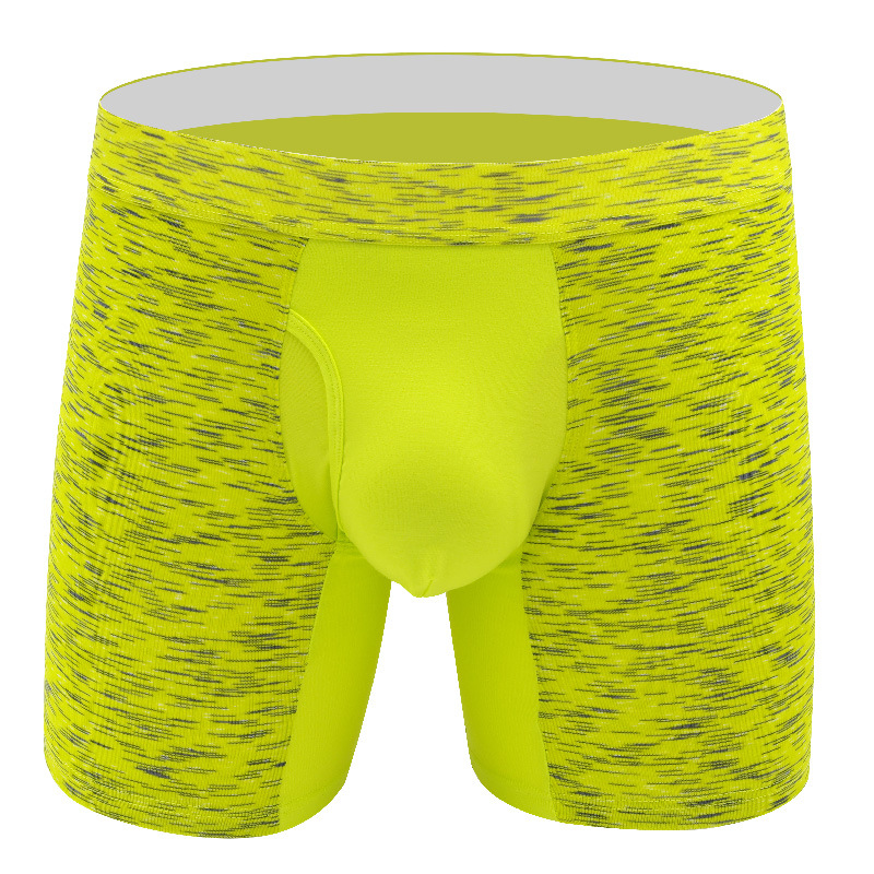 Wholesale comfortable sexy man boxer briefs manufacture boxers for young men popular mens underwear plus length
