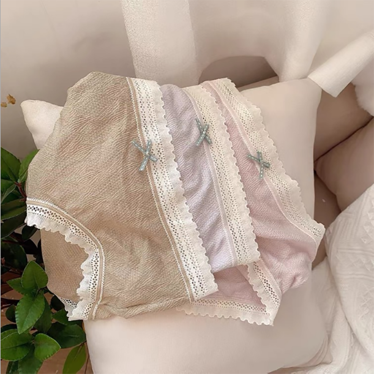 Lace Underwear Cotton Low Waist Sexy Lingerie Women Panties Wholesale