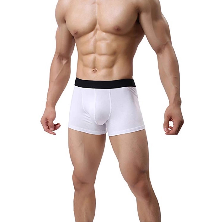 Custom Logo Brand New Design High Elastic Spandex Men Underwear Boxers Briefs