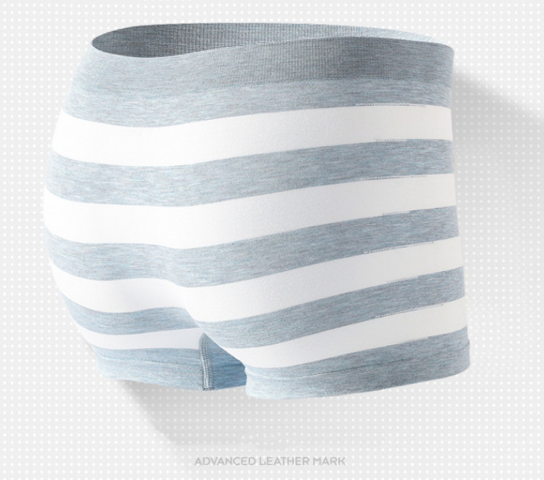 Custom logo breathable organic cotton male sexy men's trunks underwear mens boxer briefs