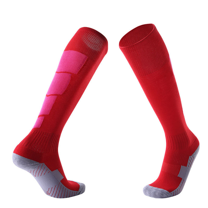 OEM ODM custom men long soccer socks knee copper high stockings football sports anti-slip compression football sport grew socks