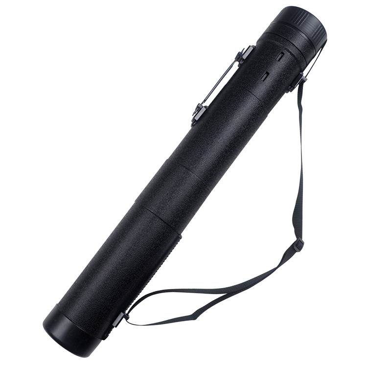 Large Plastic Tube Telescoping Tube Portable Drawing Tube With Handle and Shoulder Strap