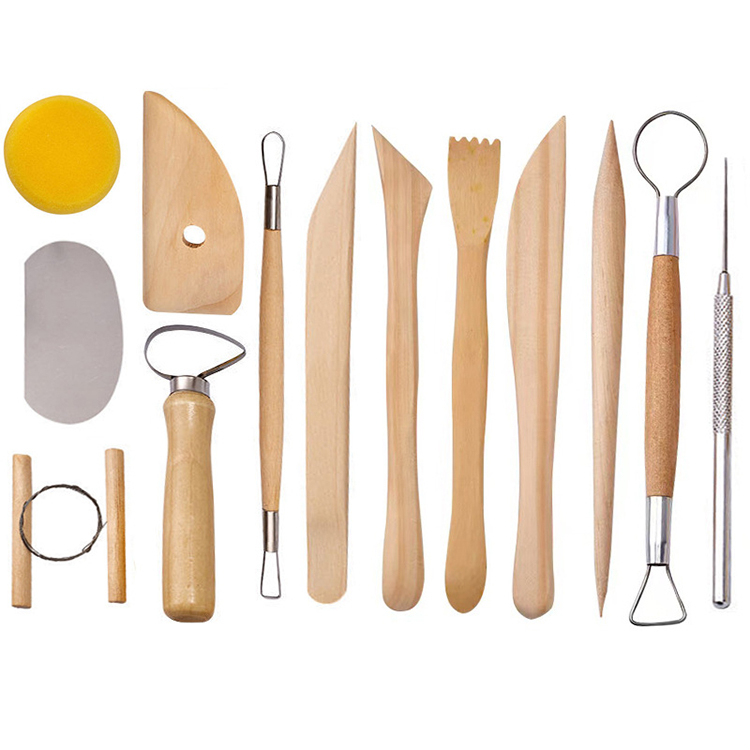 13pcs Pottery and Clay Tool Kit