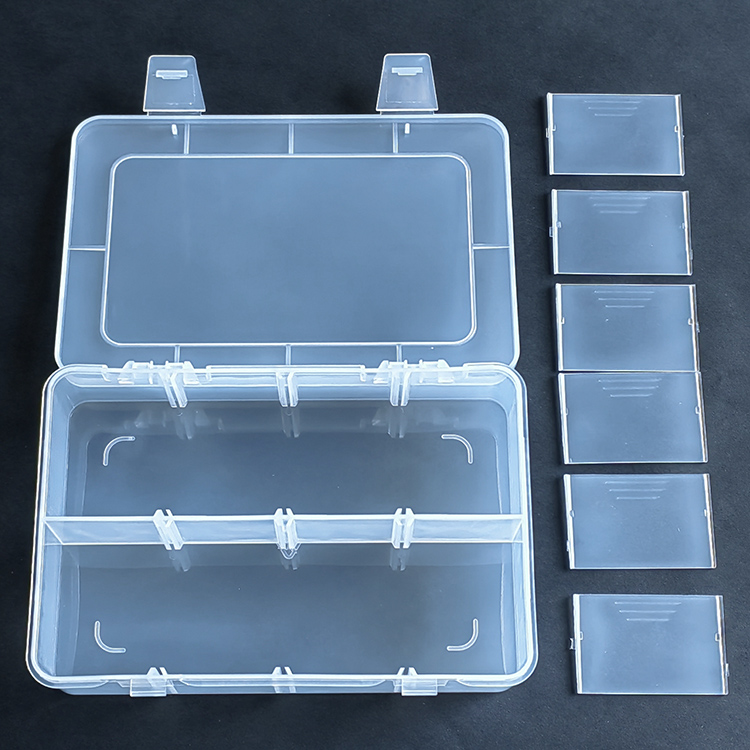 8 Grid Plastic Organizer Box 18x12x4.2cm