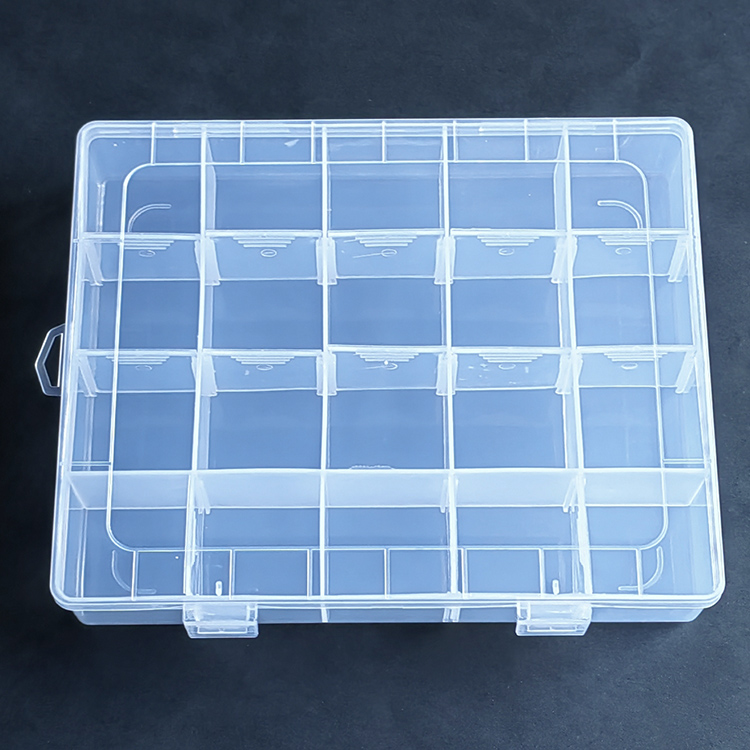 20 Grid Plastic Organizer Box 221x17x4cm