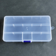 5 Grid Plastic Organizer Box 17.3x10x2.2cm