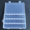 3 Grid Plastic Organizer Box 19.5x13x3.6cm