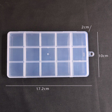 15 Grids Plastic Organizer Box 17.2x10x2cm