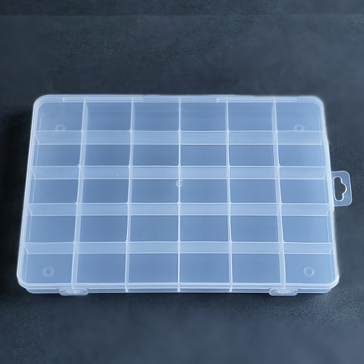 30 Grid Plastic Organizer Box 23.4x16.5x2.2cm