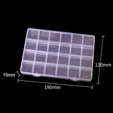 24 Grids Plastic Organizer Boxes 19x13x1.5cm